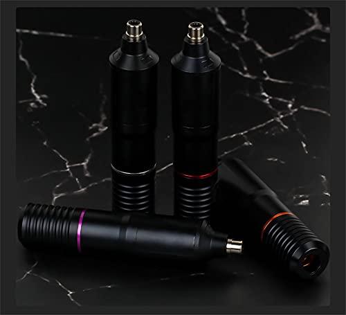 SMax Professional Rotary Tattoo Machine Strong Motor RCA Interface Cartridge Tattoo Pen for Tattoo Artists,Red