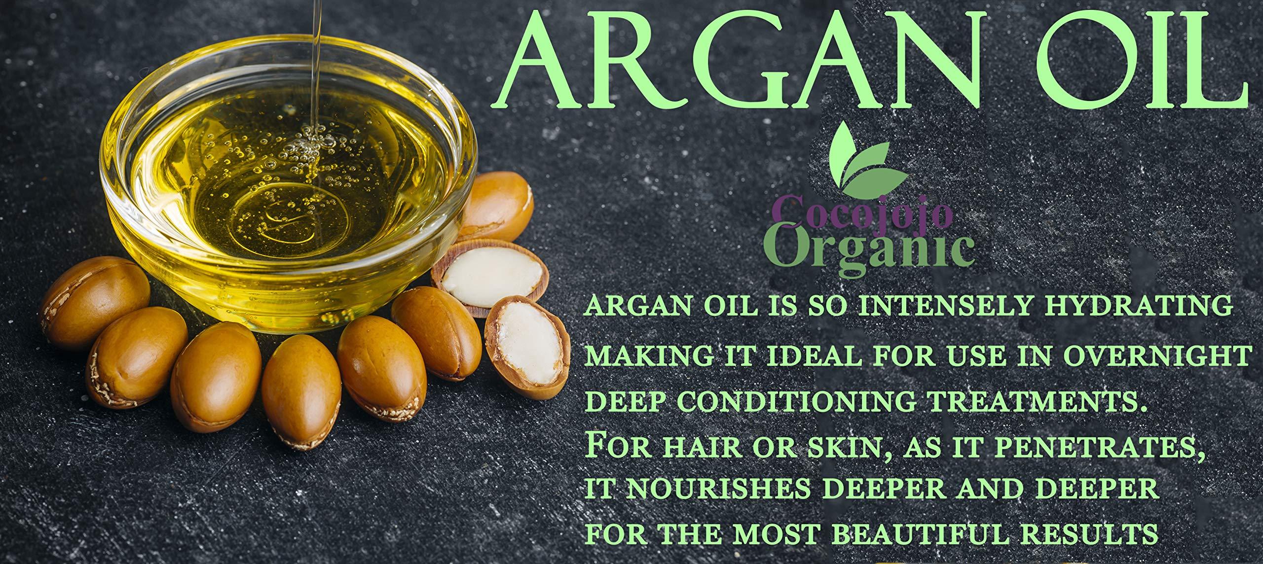 Dr Joe Lab Dr Joe Lab Argan Nut Oil 8 oz Pure Natural Moroccan Argon Nut Unrefined Cold Pressed Extra Virgin - for Hair Skin Body Nail and Beard - Moisturizing, Soothing, Hydrating, & Nourishing Marrakesh Oil