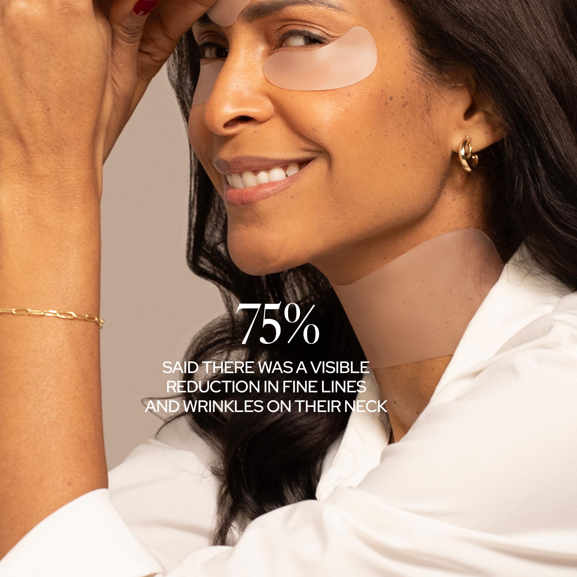 SiO SiO Beauty FaceLift - Reusable Anti-Wrinkle Patches for Neck, Forehead, Eye & Smile - Overnight Smoothing Silicone for Fine Lines, Wrinkles, and Aging