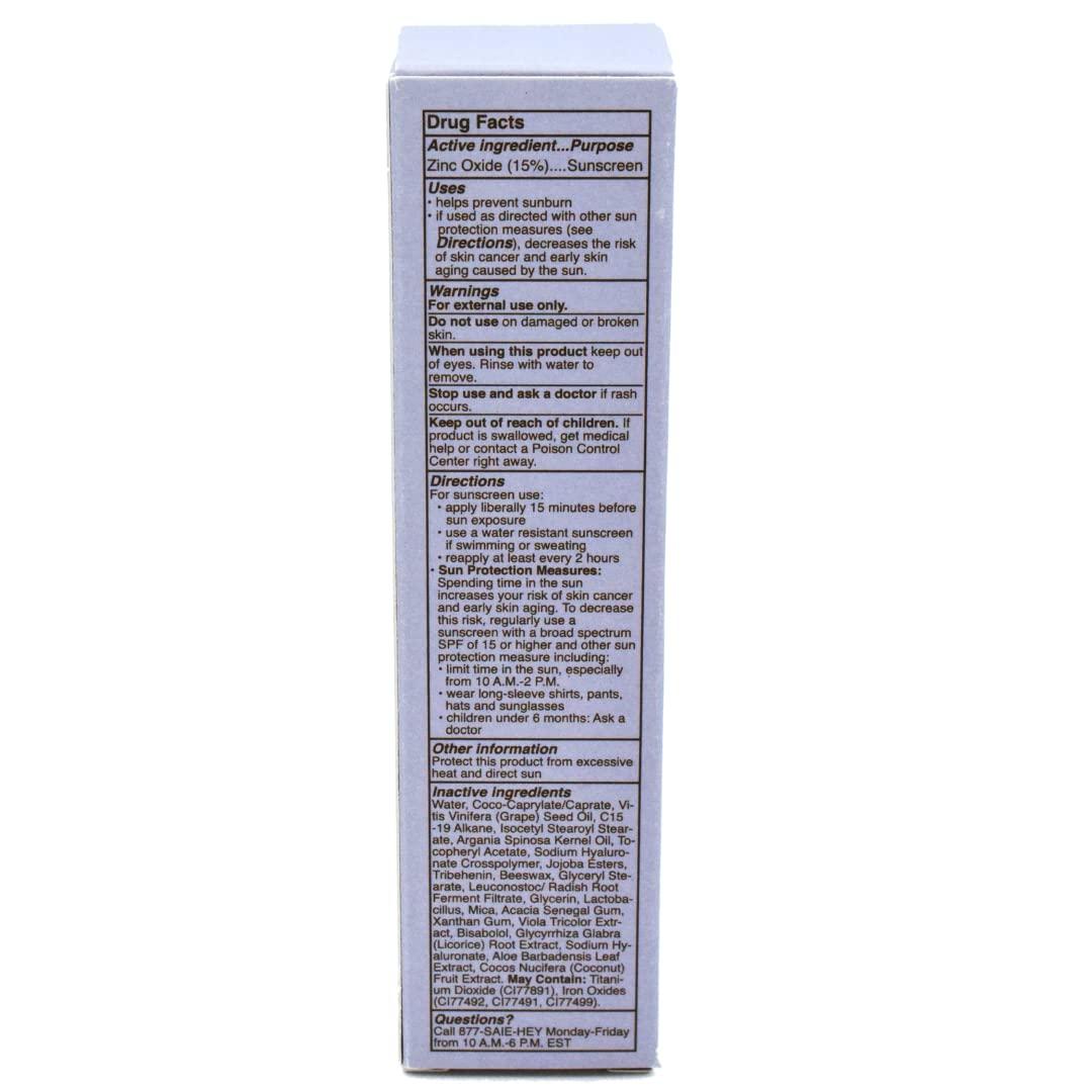 Saie Saie Sunvisor Broad Spectrum SPF 35 Sheer Moisturizer 1.35 oz