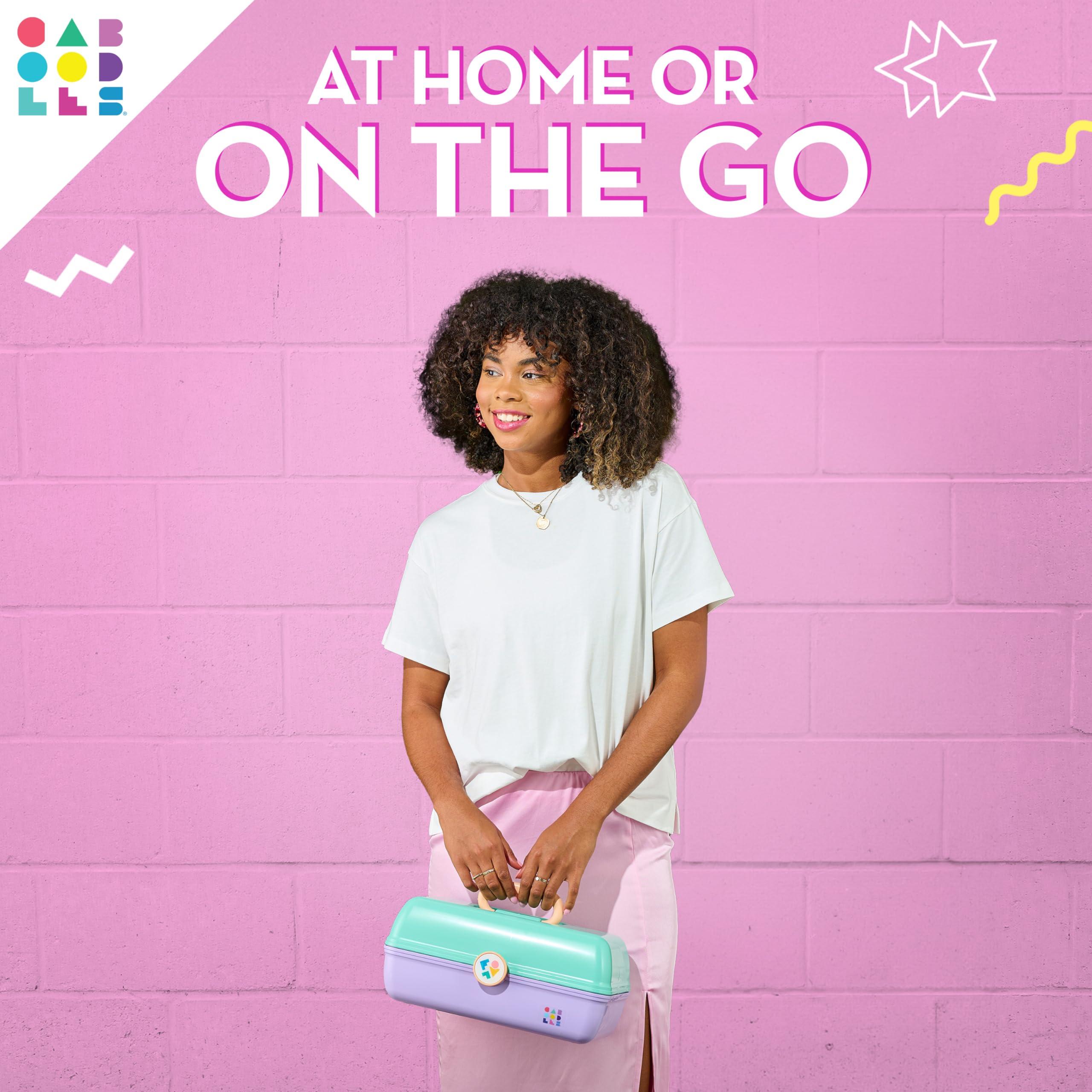 Caboodles Caboodles Twilight Disco - On-the-go Girl Costmetic Organizer Make-up & Accessory Carry Case, Pink Sparkle