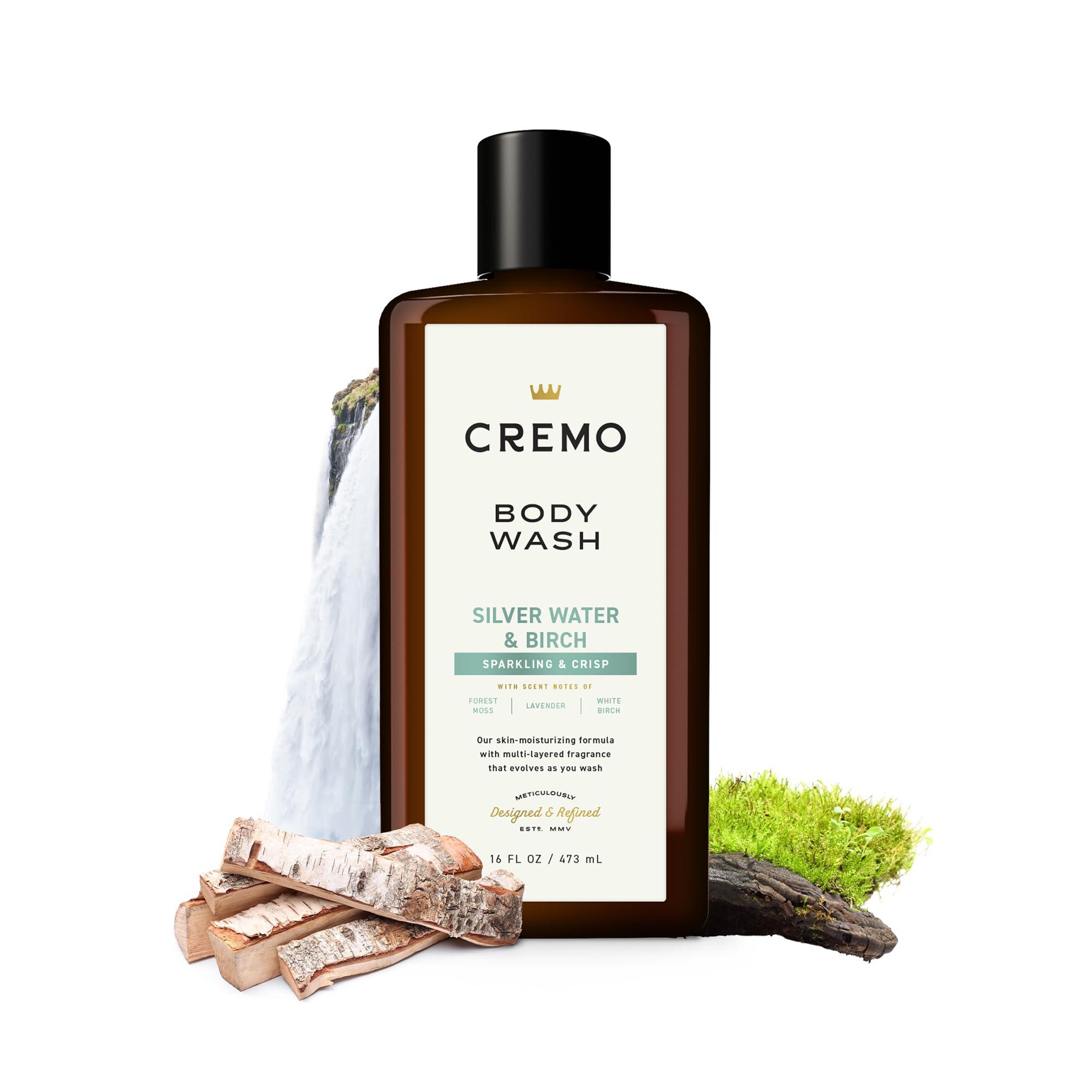 Harry's Cremo Body Wash Men, A Revitalizing Combination of Glacier-Fed Streams and White Birch, 16 Fl Oz