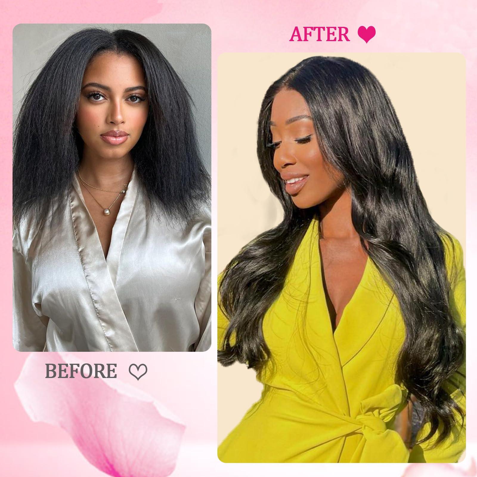 FZV Clip in Hair Extensions Real Human Hair Clip Ins 110g 8pcs Straight Human Hair Clip in Extensions Soft Silky Invisible Edge Brazilian Real Hair Extensions Clip in Human Hair for Full Head (16 Inch)