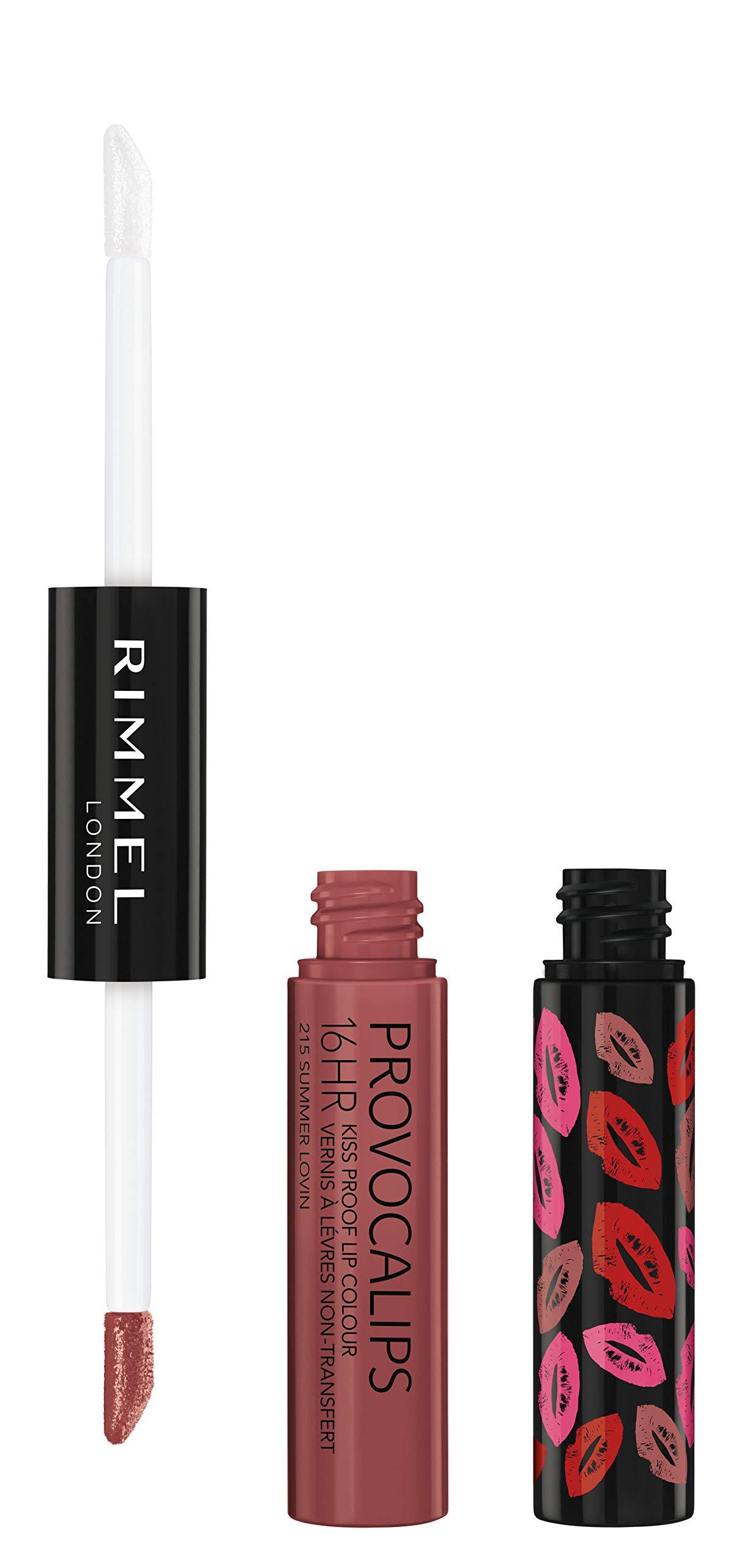 Rimmel Rimmel London Provocalips 16hr Kiss-Proof Lip Color Bundle - 215 Summer Lovin & 430 Wish Upon A Berry, 14 fl.oz. Each