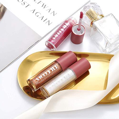 Edanta Edanta Glitter Liquid Lipstick Shimmer Lip Gloss Moisturizing Lipsticks Velvet Lipglaze Cosmetic for Women and Girls Pack of 1 (Pink 05)