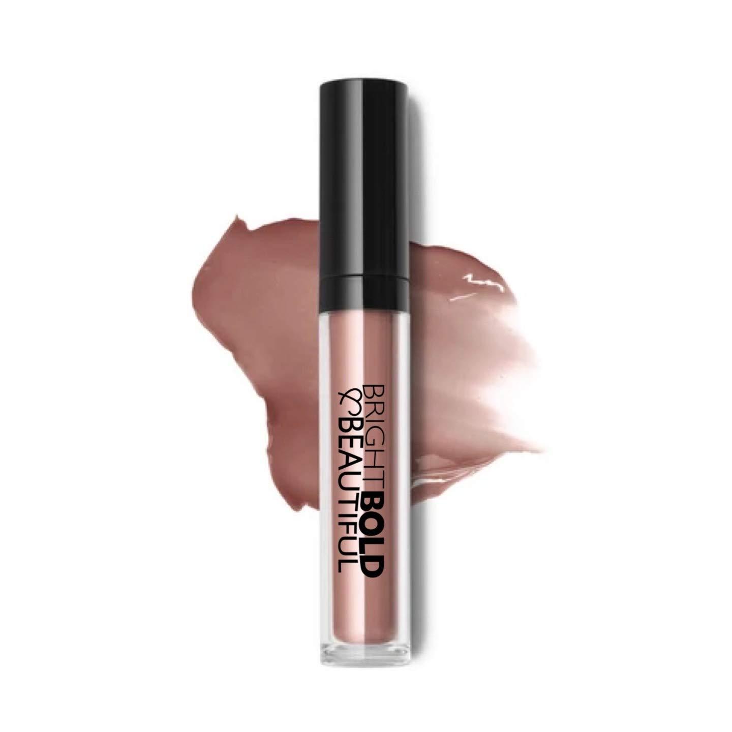 Bright Bold & Beautiful Bright Bold & Beautiful Liquid Lipstick, Mink Pink, 0.23 ounce