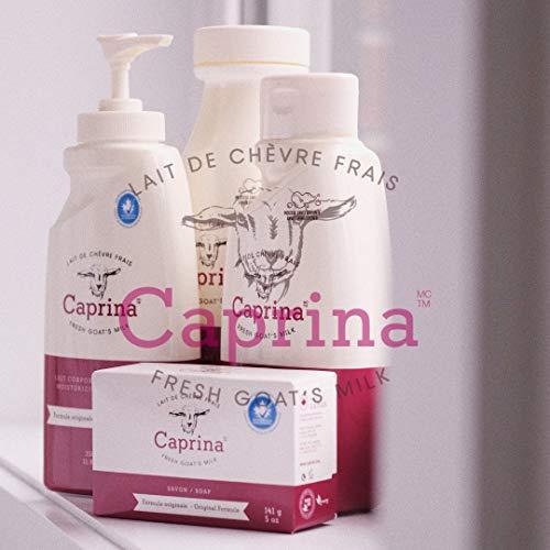 Caprina by Canus Caprina by Canus Amazing Body Wash With Fresh Canadian Goat Milk Gentle Soap Moisturizing Vitamin A, B2, B3 & More, Original, 16.9 Fl Oz