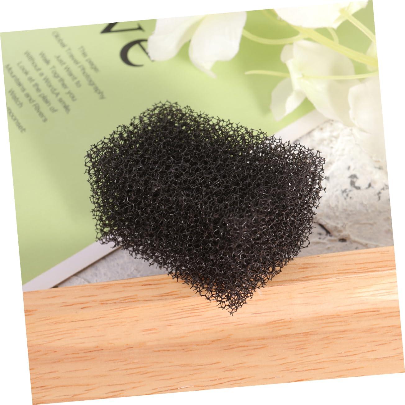 OSOLADY OSOLADY 3 Pcs Mud Skin Sponge Black Makeup Sponge Halloween Party Sponge Black Stipple Sponge Professional Makeup Kit Stipple Sponges Black Toiletry Bag Stipple Sponge Bulk