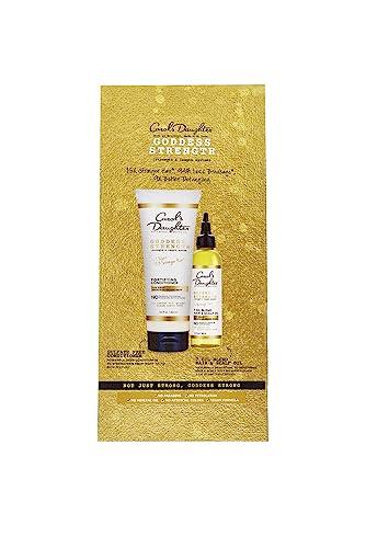 Carol\'s Daughter Carol\'s Daughter Goddess Strength Hair Care Set, Includes Sulfate Free Conditioner and Hair & Scalp Oil, Curly Hair Products to Repair and Moisturize, 1 Kit