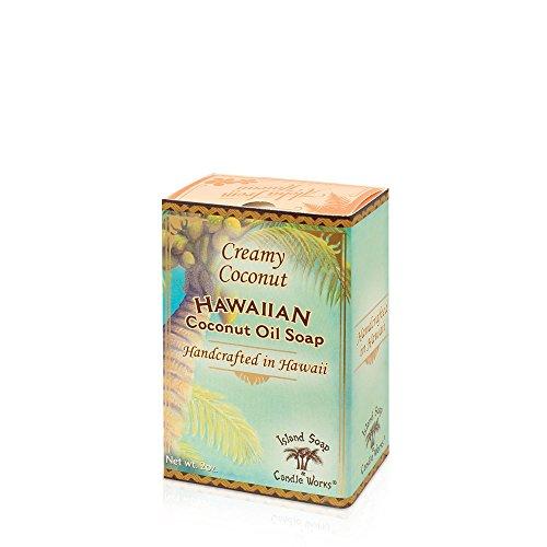 Island Soap & Candle Works Island Soap & Candle Works Handmade Soap, Coconut, 2 oz.