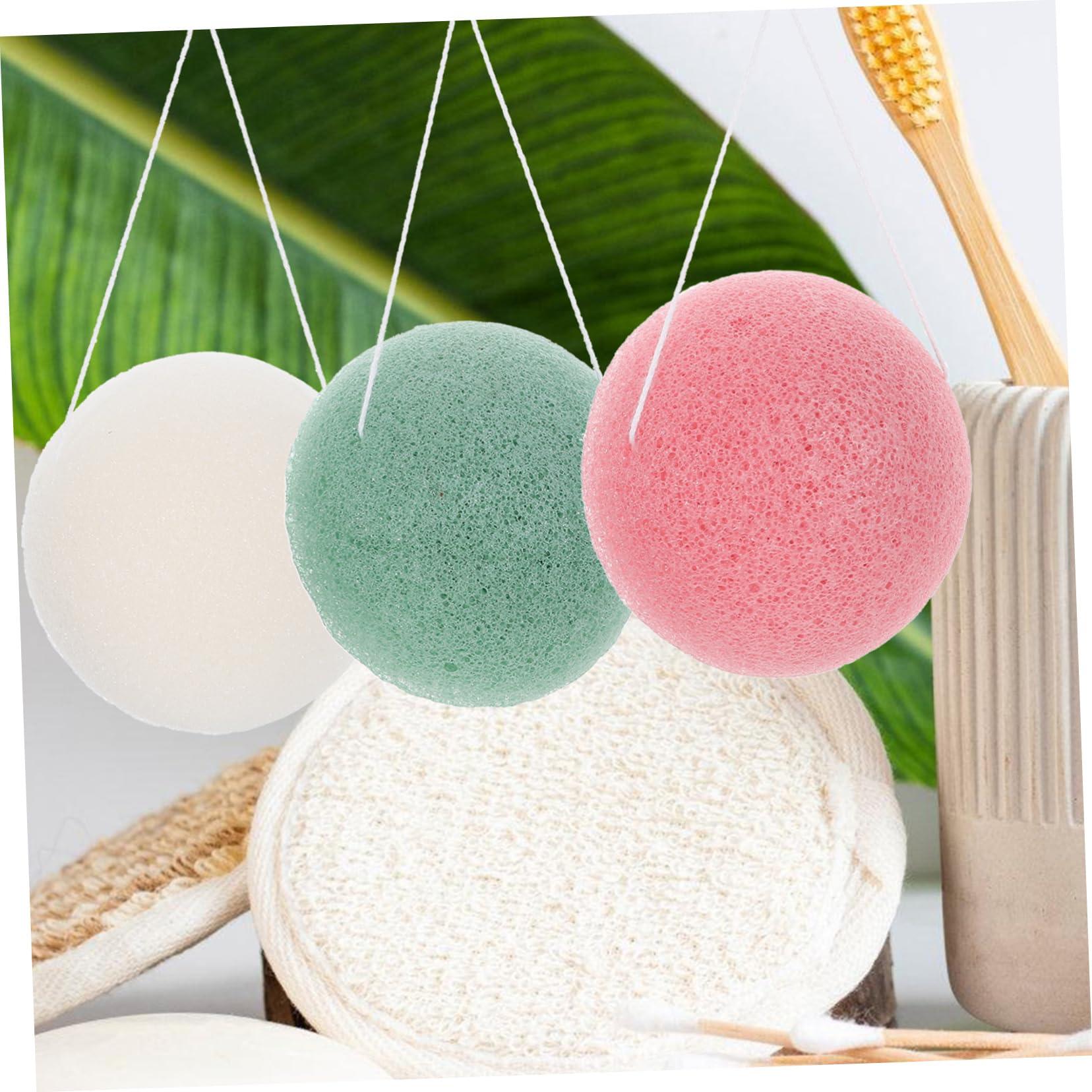 Beaupretty Beaupretty 3pcs Cleansing Sponges for Face Women Face Sponge Face Cleansing Sponge Facial Scrubber Facial Cleansing Sponge Face Scrubber Facial Sponge Face Cleaning Sponge Body Sponge