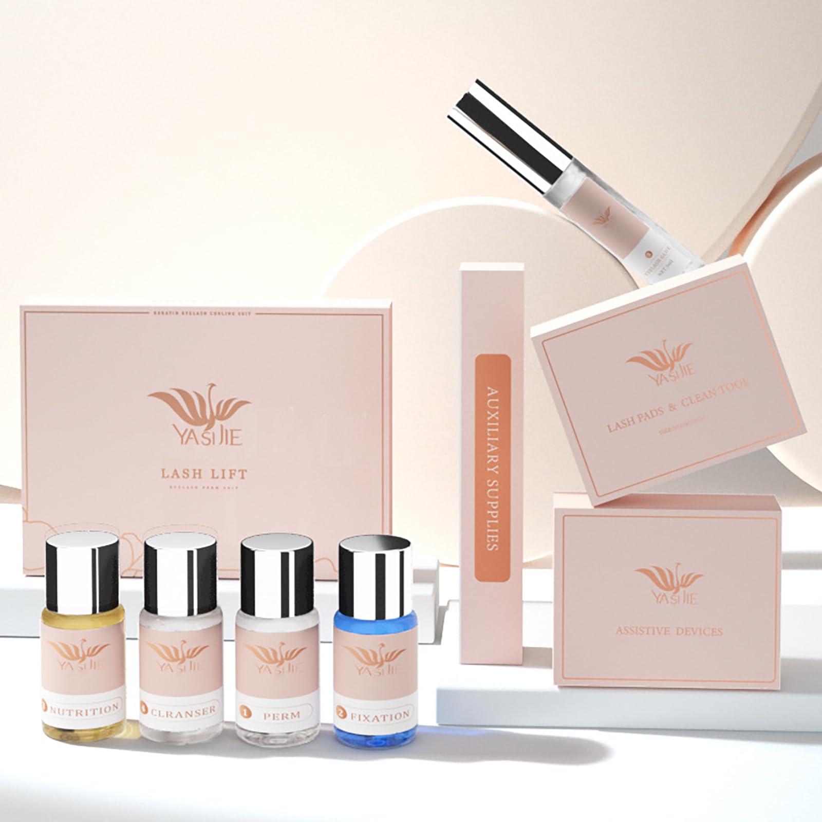 YUANLI YUANLI Lash Lift Kit, Eyelash Perm Kit Easy for Beginner and Professional Lash Perm Kit, Eyelash Lift Kit with Detailed Instruction, Eyelash Lift Kit Permanent Curling Perming Wave Suitable for Salon