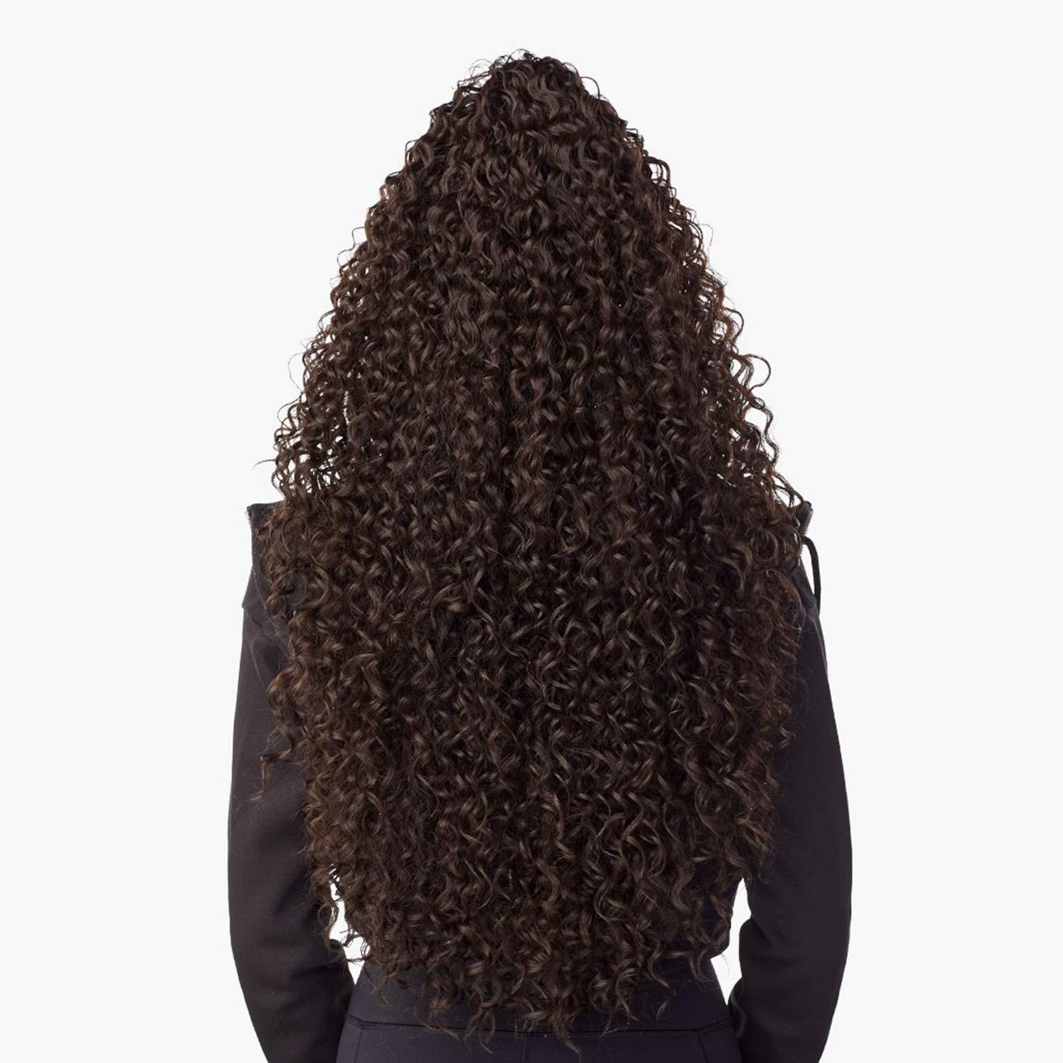 Sensationnel Sensationnel Instant updown halfwig pony - IUD 10 4 style in 1 half wig and pony drawstring (2 DARKBROWN)