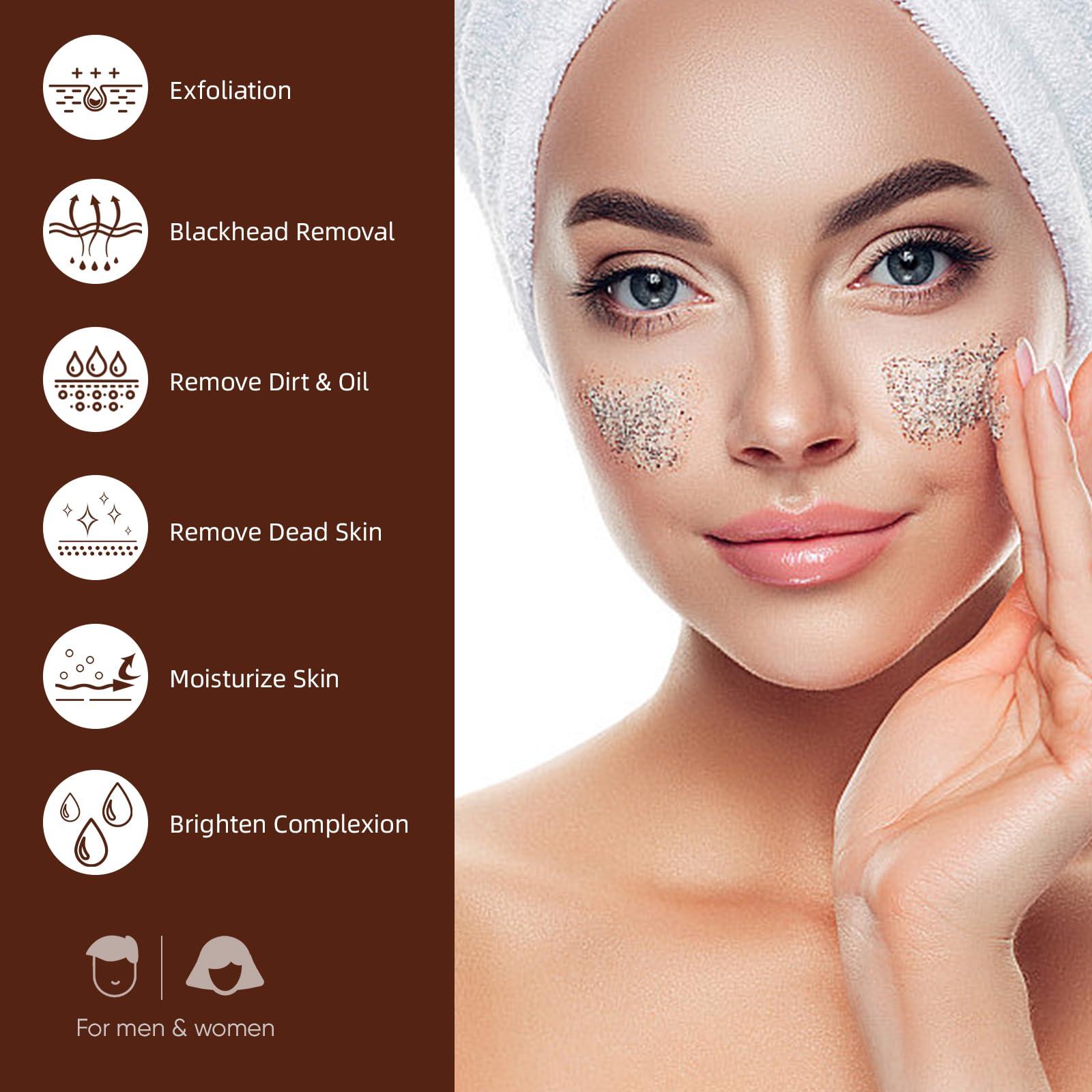 YAFUSIPE KP Bump Eraser Body Scrub with 10% AHA BHA Ingrown Hair Keratosis Pilaris Razor Bump Treatment Exfoliating Body Scrub Exfoliator Exfoliant Face Scrub for Strawberry Leg Pre-shaven Blackhead 4.23OZ