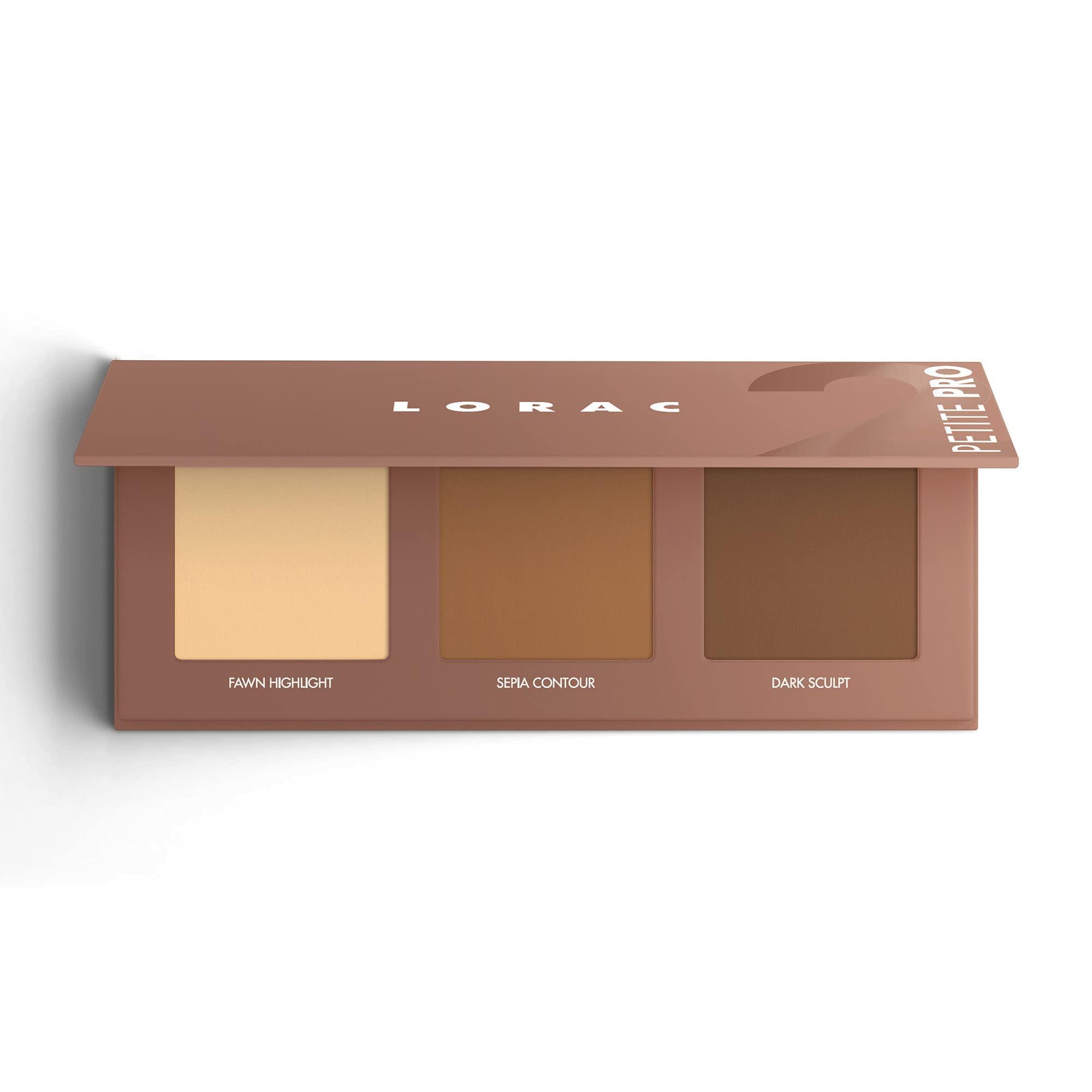 LORAC LORAC Petite PRO Contour Palette | Contour Powder Makeup| Highlighter Makeup | Mirror Compact