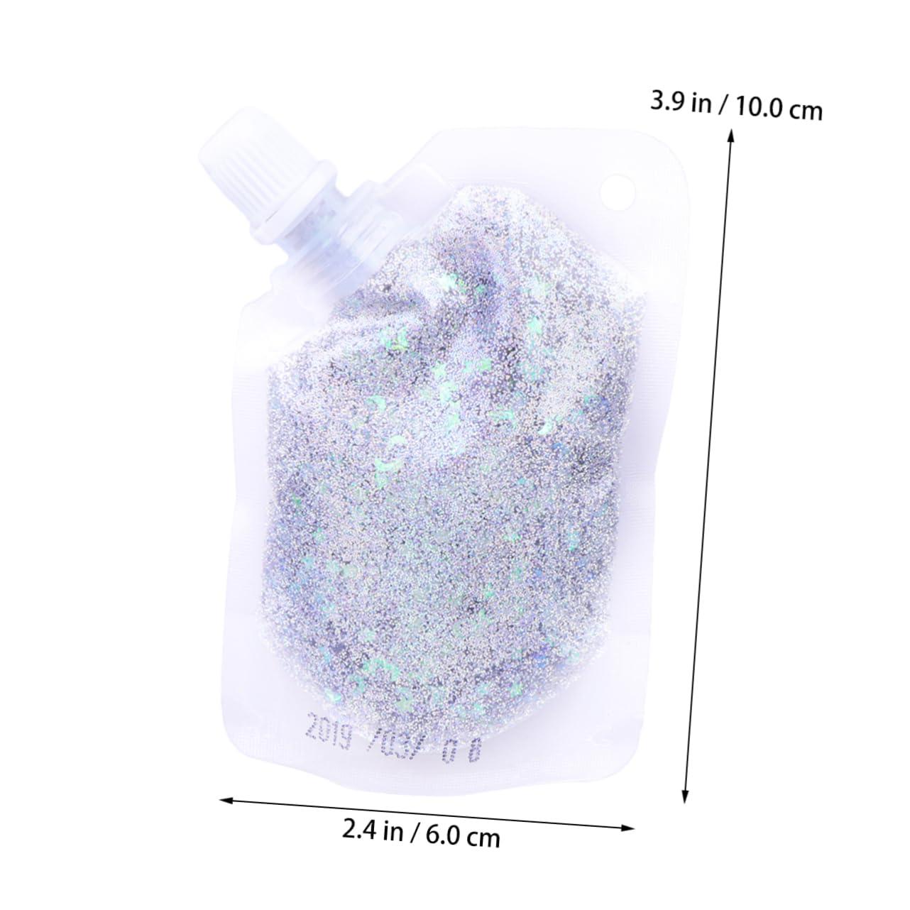 minkissy minkissy 1 Glitter Body Gel Glitter Gel Glitter Makeup Sequins Gel for Body Makeup Sequins Gel Body Shimmer Eyeshadow Sequins Gel for Face Makeup Eyeshadow Sequin Body Gel