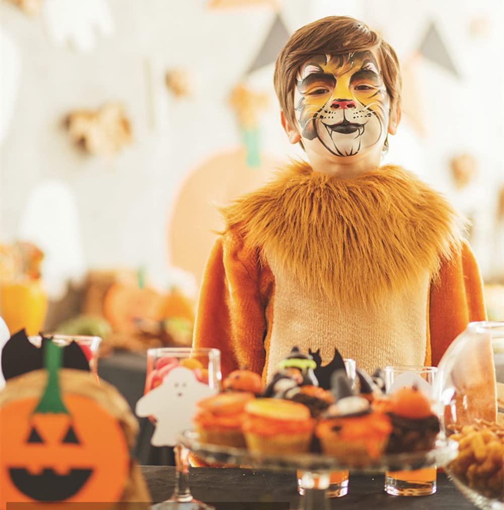 Mysense Mysense Yellow Face Body Paint Stick, Yellow Eye Black Stick, Cream Eye Paint for Baseball Softball Football Lacrosse, Non-toxic Facepaint for Halloween Costume Lion Tiger Cosplay Makeup