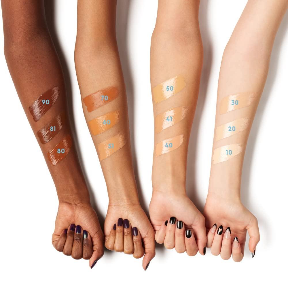 URBAN DECAY Urban Decay Hydromaniac Dewy Foundation (51 Medium Neutral) Hydrating Tinted Moisturizer for Dry Skin, Buildable Medium Coverage, Non-comedogenic, Vegan, Cruelty-free