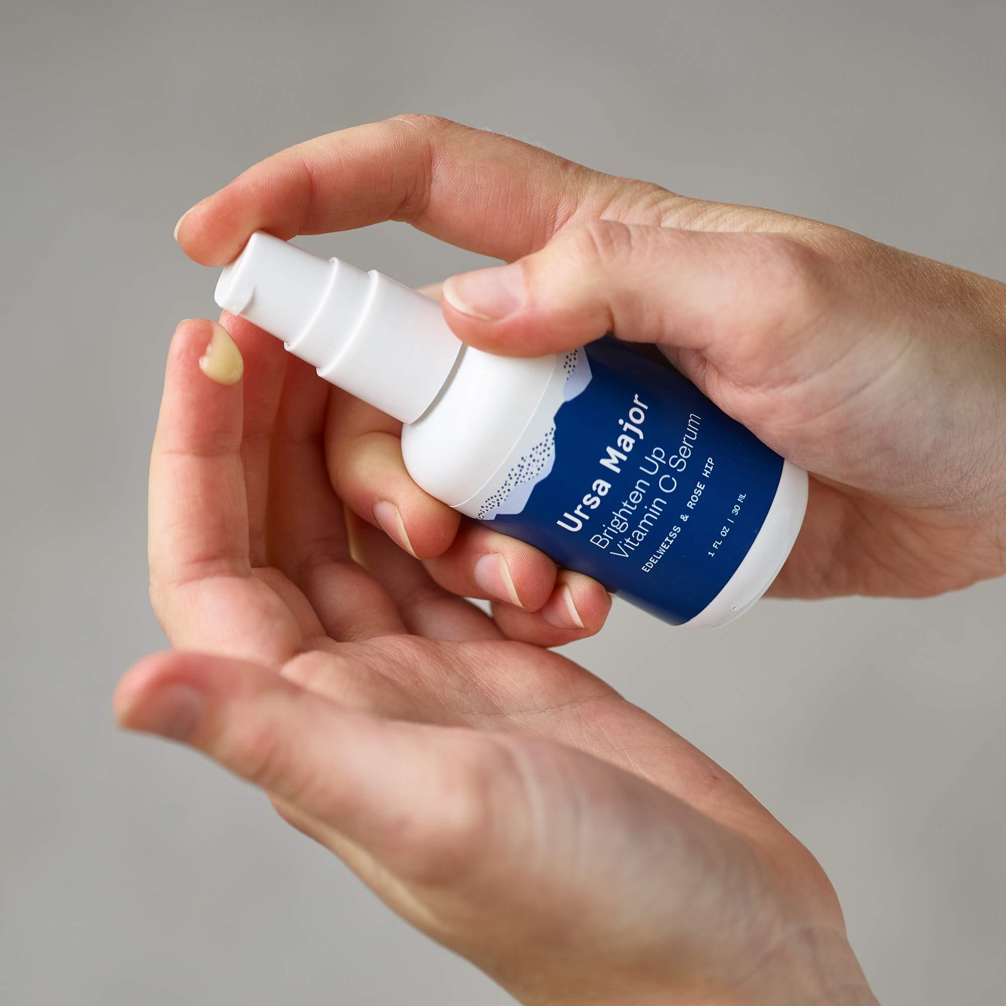 Ursa Major Ursa Major Redness & Inflammation Busting Bundle | Golden Hour Recovery Cream and Brighten Up Vitamin C Serum | Natural, Vegan, Cruelty-Free | 2 count