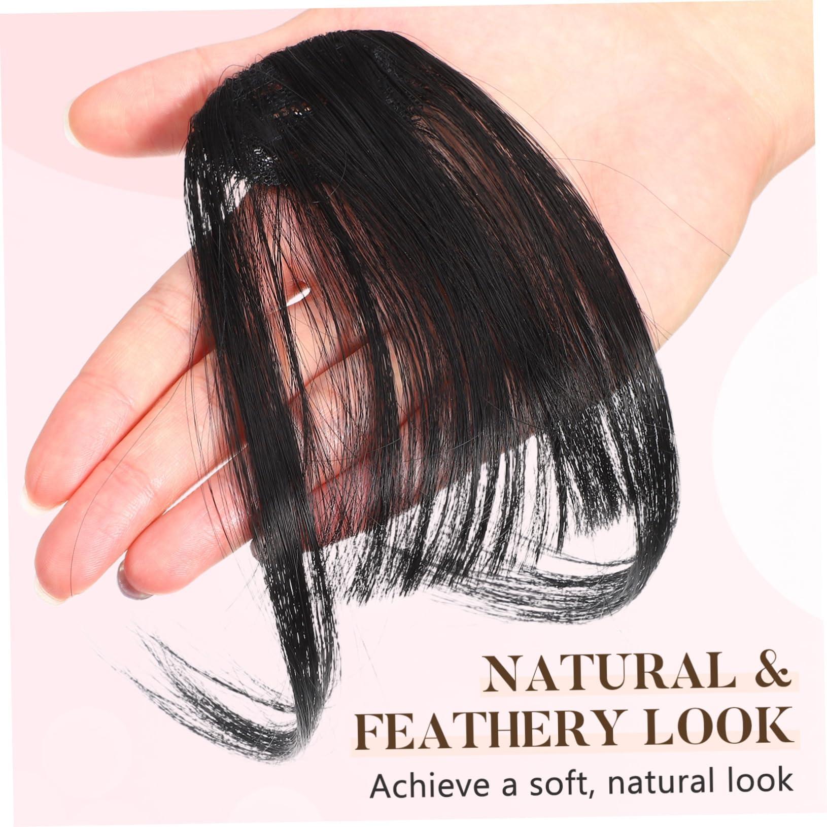 OSALADI Piece Clip in Hair Bangs Hair Extensions Clip in Hair Fringe