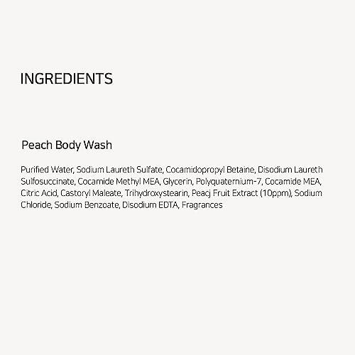 SHOWERMATE SHOWERMATE Natural Body Wash 42.3 fl oz, 1.2 kg (Peach)