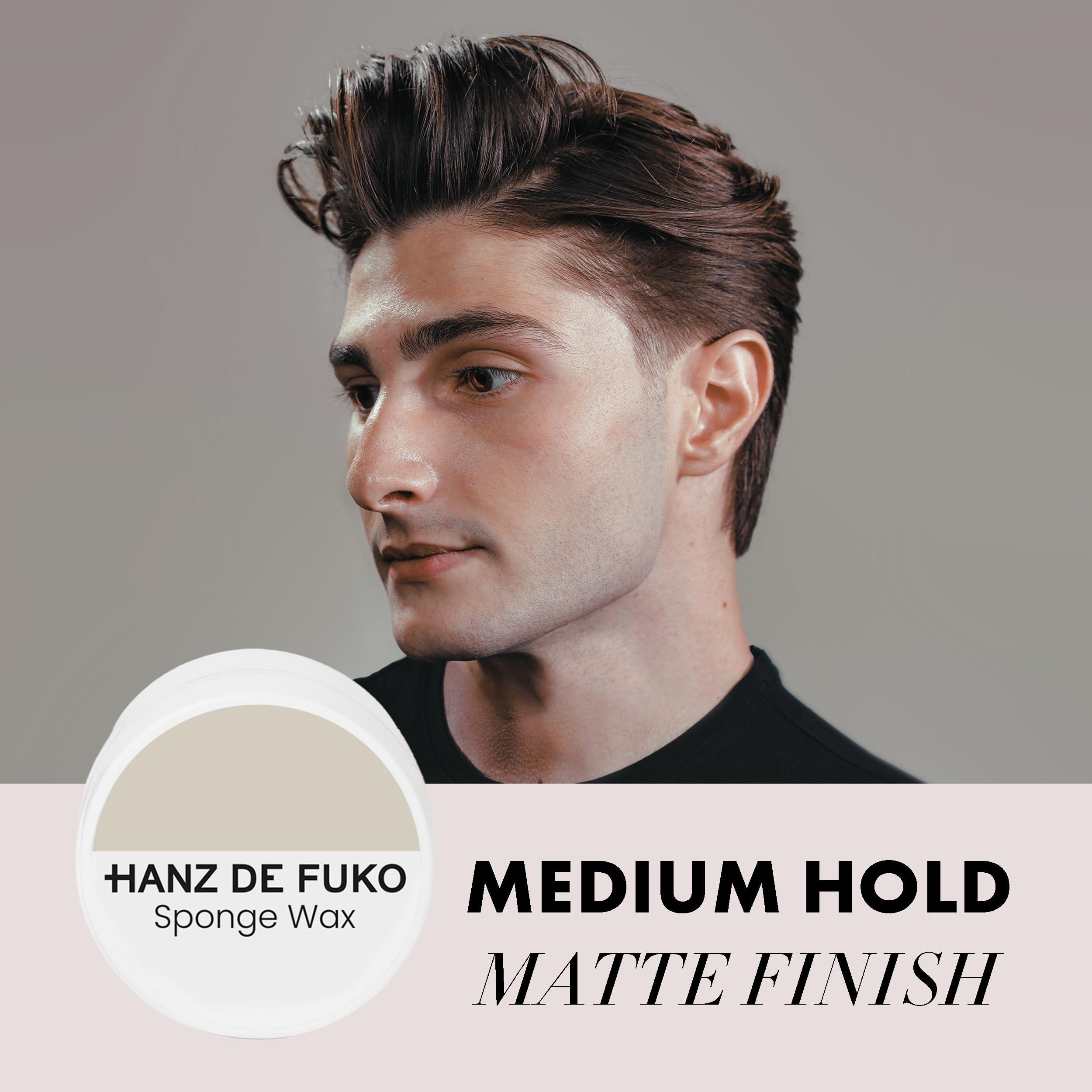 Hanz de Fuko Hanz de Fuko Deluxe Hair Care Kit Super Styling Sampler Featuring Claymation, Sponge Wax, Modify Pomade, Scheme Cream 4 pack, 0.25oz each