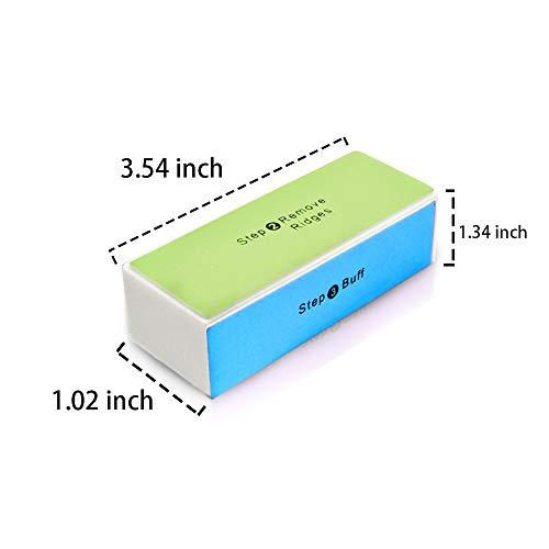 Soft 'N Style 4 Way Shiny Block / 4 Step Buffing Block Shine Nail Buffer