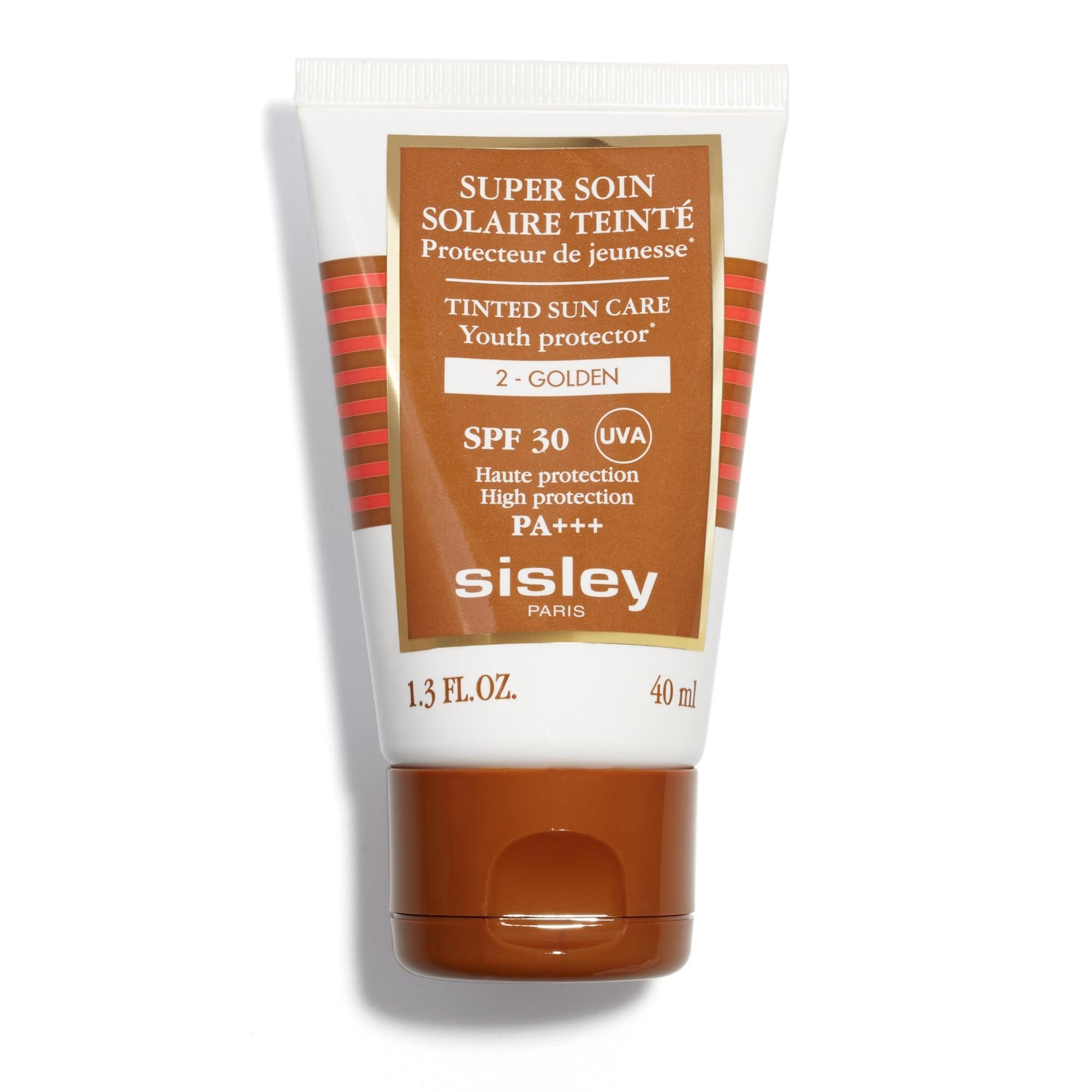 Sisley Paris Sisley Paris Tinted Sunscreen Cream SPF 30, 2 Golden - 40 mL - Non-Greasy Tinted Moisturizer - Broad Spectrum UVA/UVB Protection - Water Resistant Up to 40 Minutes - Non-Comedogenic