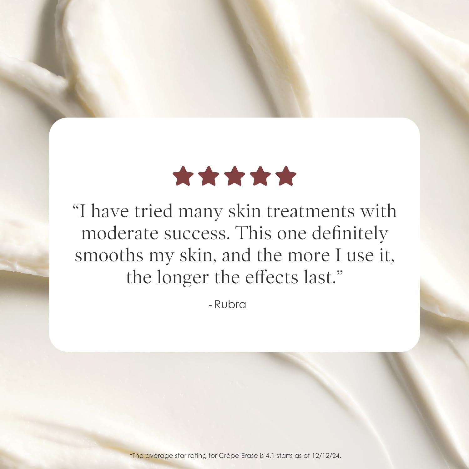 Crepe Erase Crepe Erase Plump & Firm Facial Treatment, Anti-Aging Skin Care, Hydrating Face Moisturizer, Night Cream for Face and Neck, Moisturizing and Firming, Supports Wrinkle & Crepe Skin, 1.7 fl oz