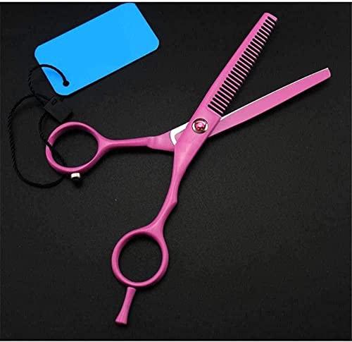 ATWNJKP ATWNJKP Hairdressing Scissor Hairdressing Scissors Professional 5.5 inch Pink Hair Scissors Set Cutting Shears Makeup Haircut thinning Tools Hair Cutting Shears