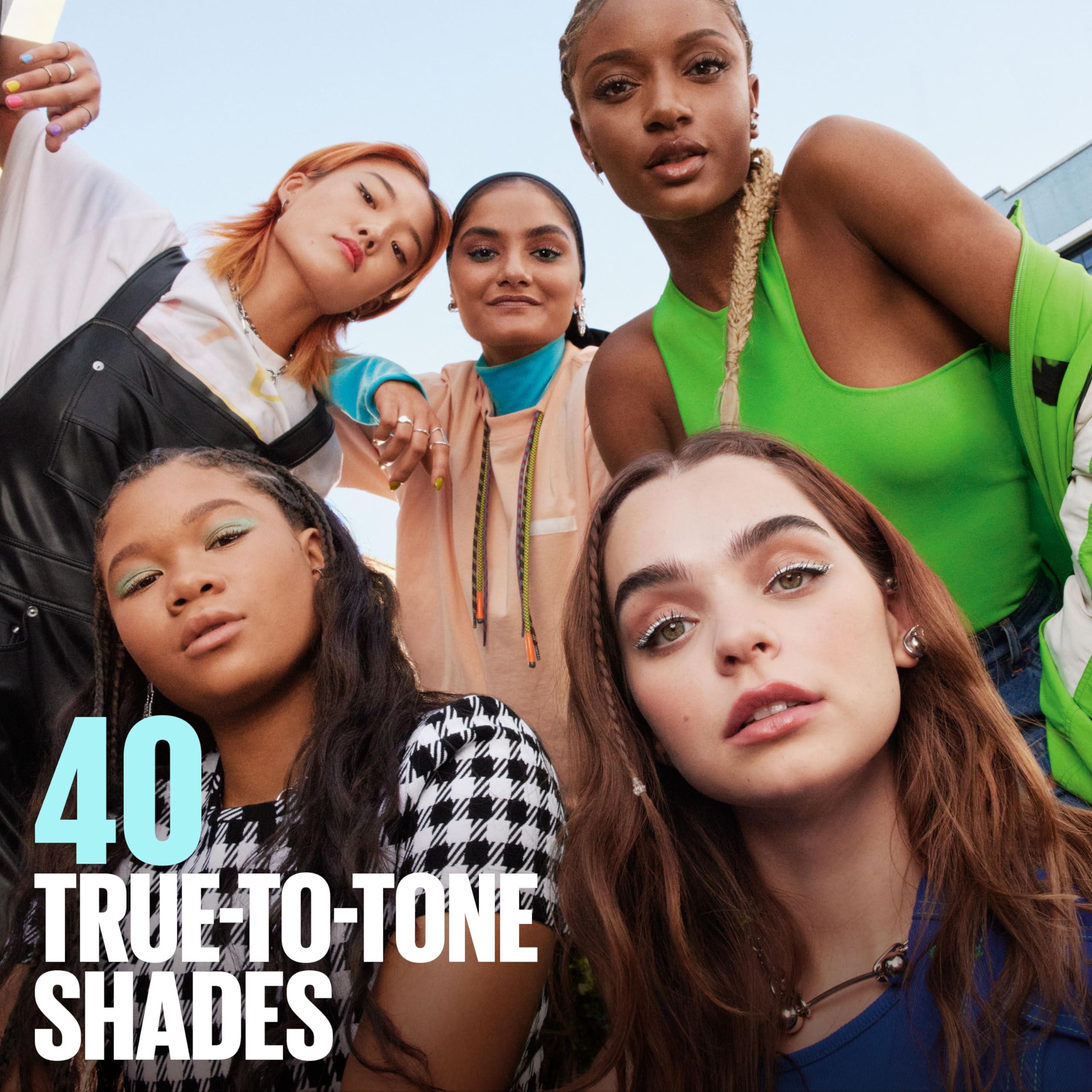 MAYBELLINE Maybelline Fit Me Matte + Poreless Liquid Foundation and Real Techniques Makeup Sponge Bundle, Includes 1 Foundation in Java and 2 Miracle Complexion Makeup Sponges