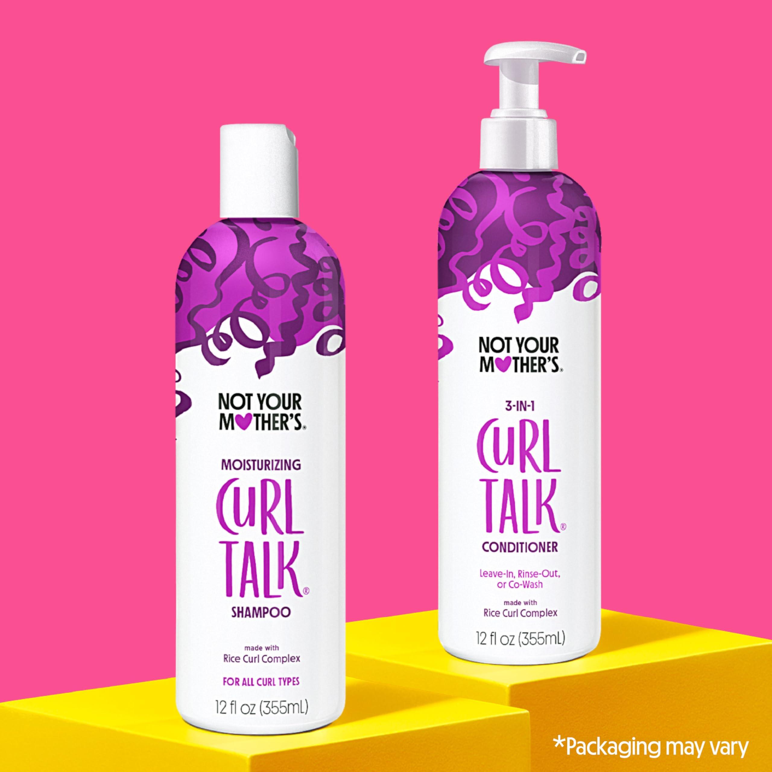 Not Your Mother's Not Your Mother's Curl Talk Shampoo and Conditioner - 12 fl oz (2 Pack) - Shampoo and Conditioner for Curly Hair