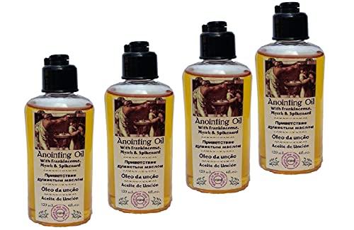 Jerusalem Anointing Oil Anointing Oil with Frankincense, Myrrh and Spikenard 120ml by Jerusalem Anointing Oil