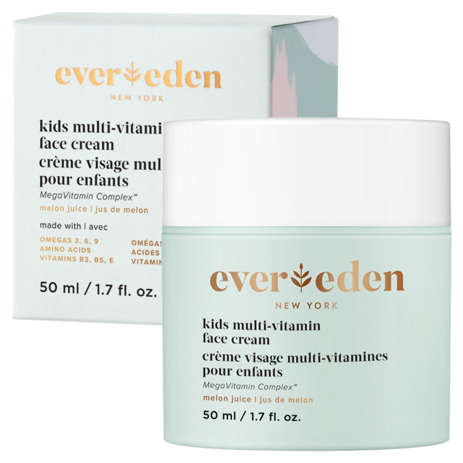 Evereden Evereden Kids Face Cream: Melon Juice, 1.7 oz. | Kids Face Lotion | Clean and Non-Toxic Kids Face Moisturizer | Multi-Vitamin Skin Care for Kids