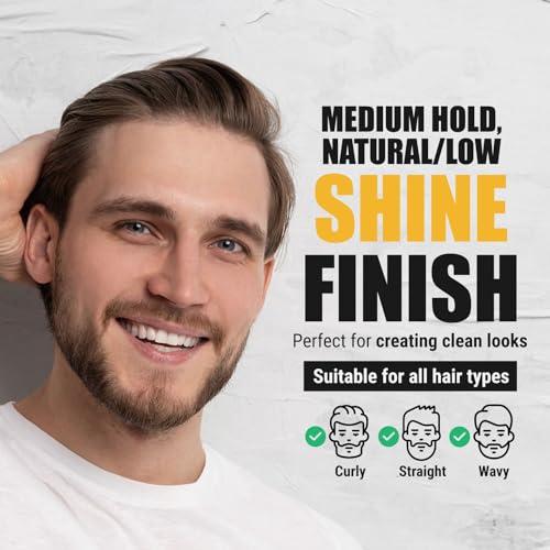 G GAQ Gaq Hair Pomade (medium hold) Flake Free, Sweet berries Scent,