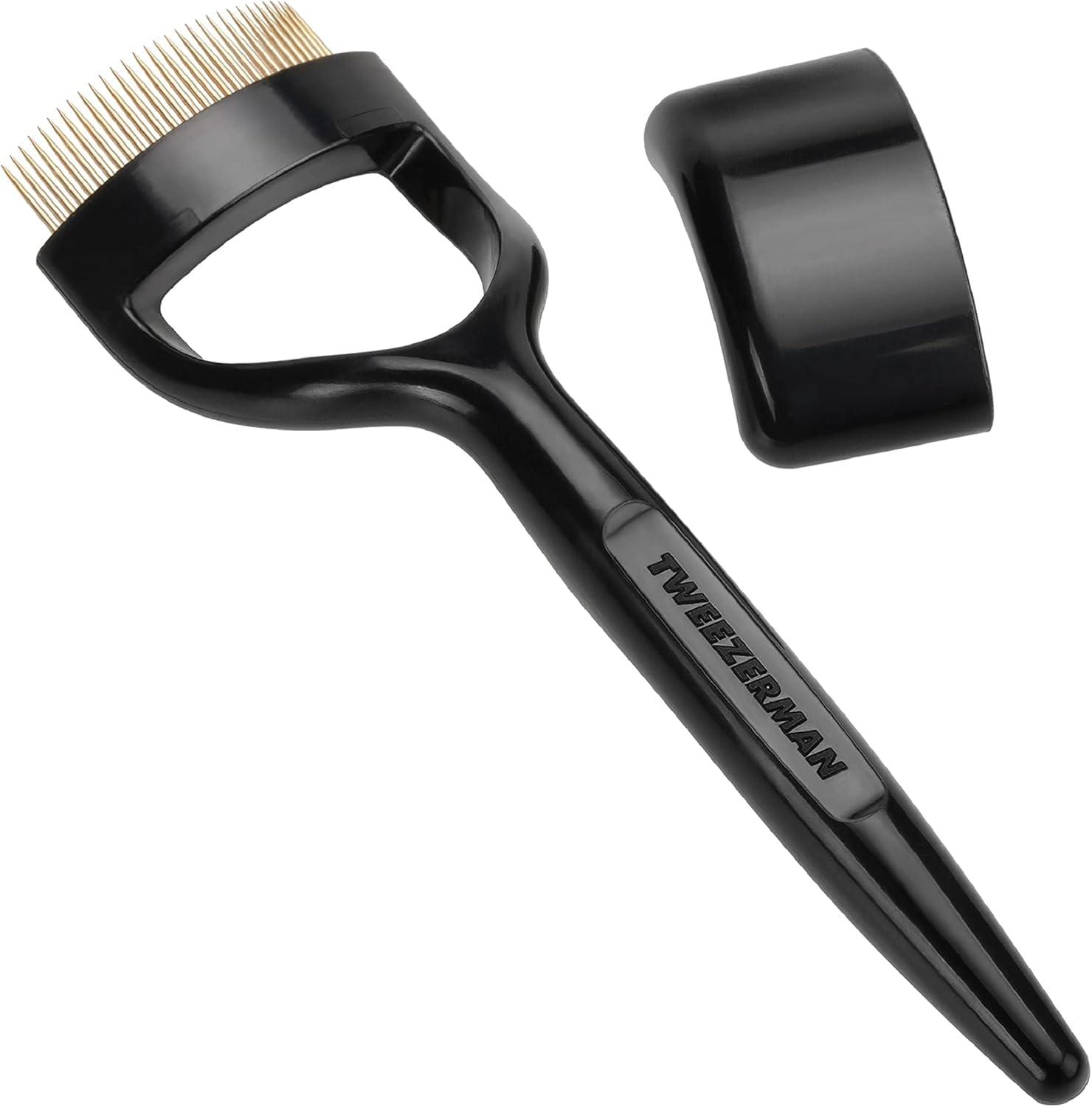 Tweezerman Tweezerman Eyelash Comb for Round Eyes, Premium Lashcombo 60, Black