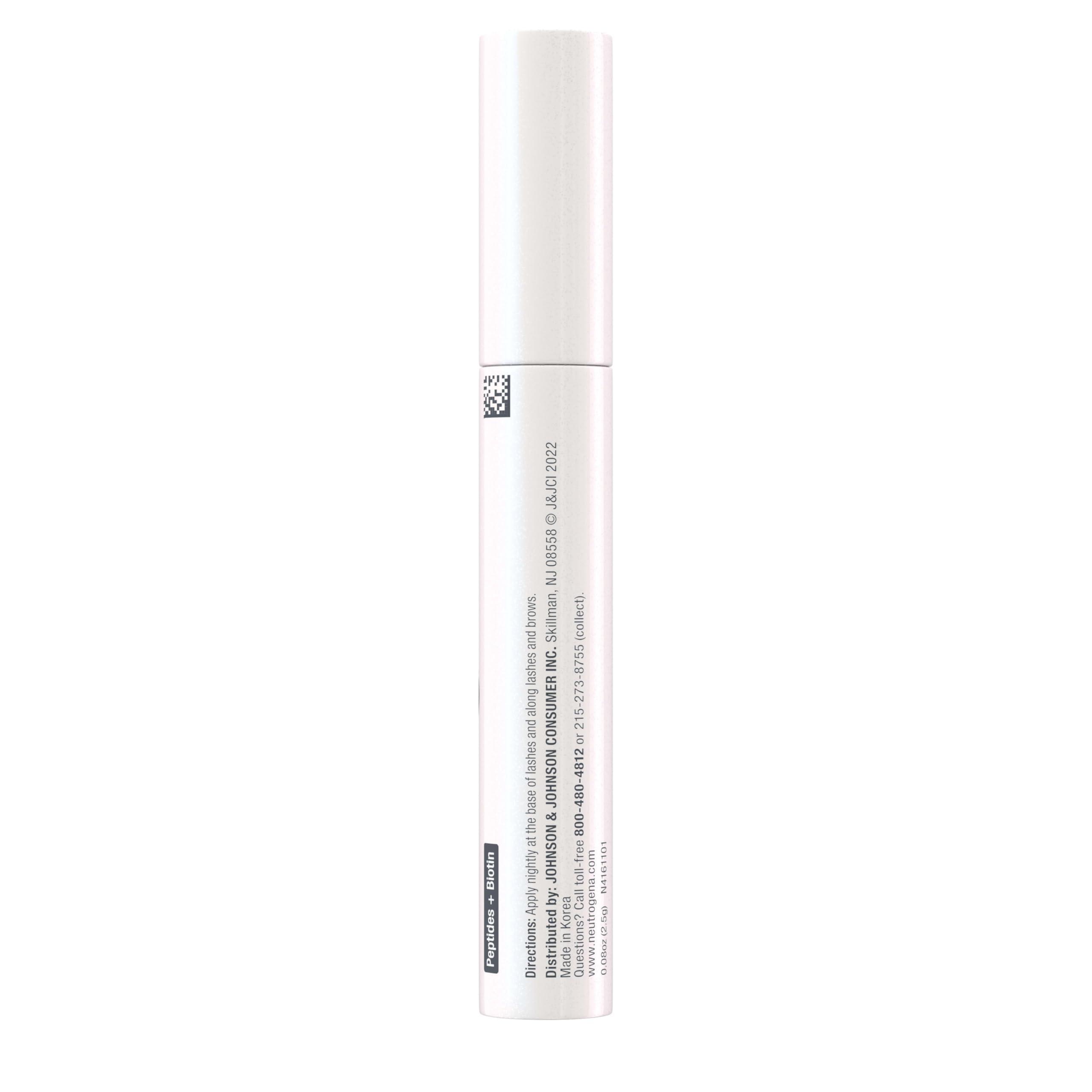 Neutrogena Neutrogena Healthy Lash + Brow Enhancer Serum For Unisex Adult Formulated with Biotin & Peptides; Nourishing & Conditioning Serum to Enhance the Look of Lashes & Eyebrows, 0.08 oz