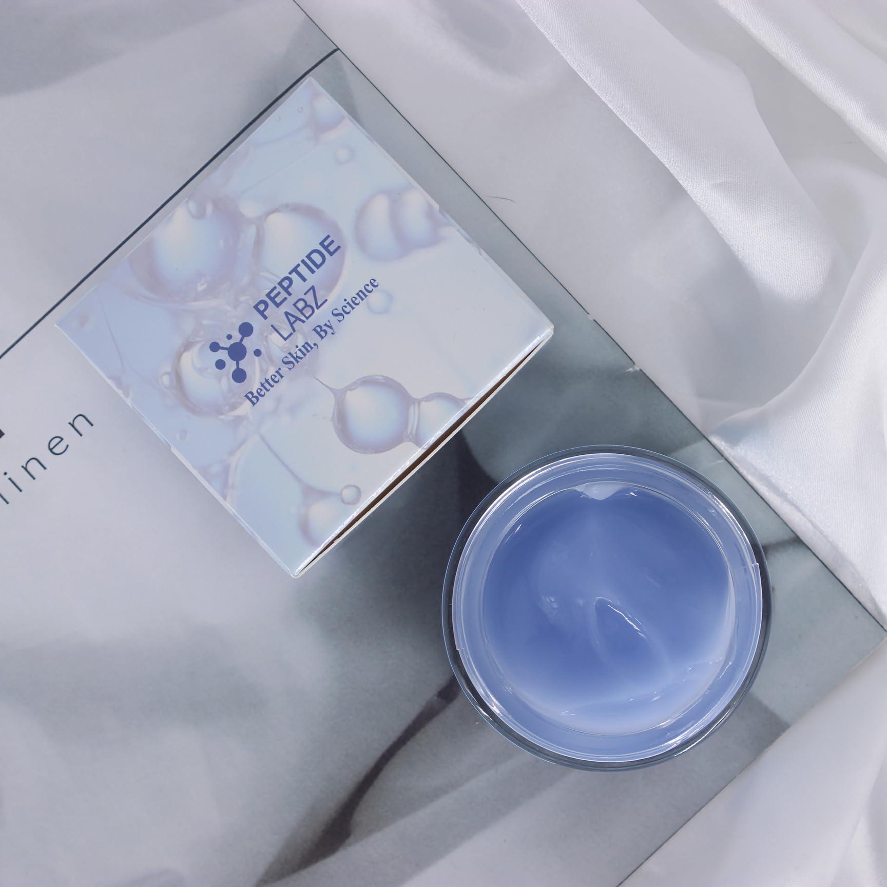 PeptideLabz Copper Peptide GHK-Cu Face Cream Anti Wrinkle 1.7 fl oz Anti Aging, Repair, and Firming Daily Face Cream