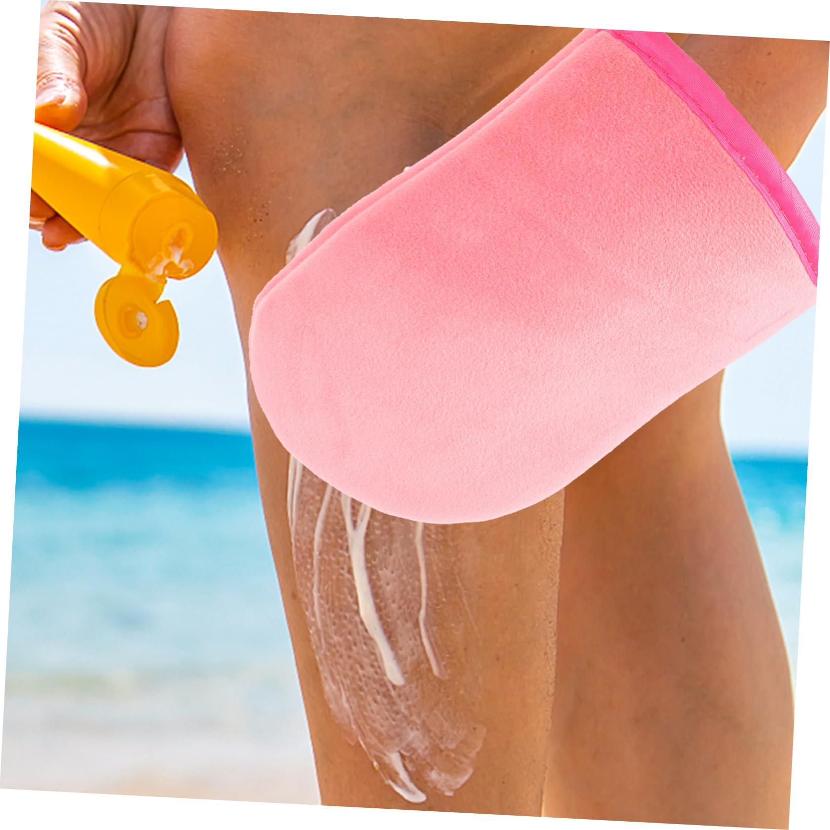 Beavorty Beavorty 1 Set Self Tanning Glove Applicator for Tan Back Cream Lotion Back Applicator for Women Easy-to-Use Back Cream Alication Aid