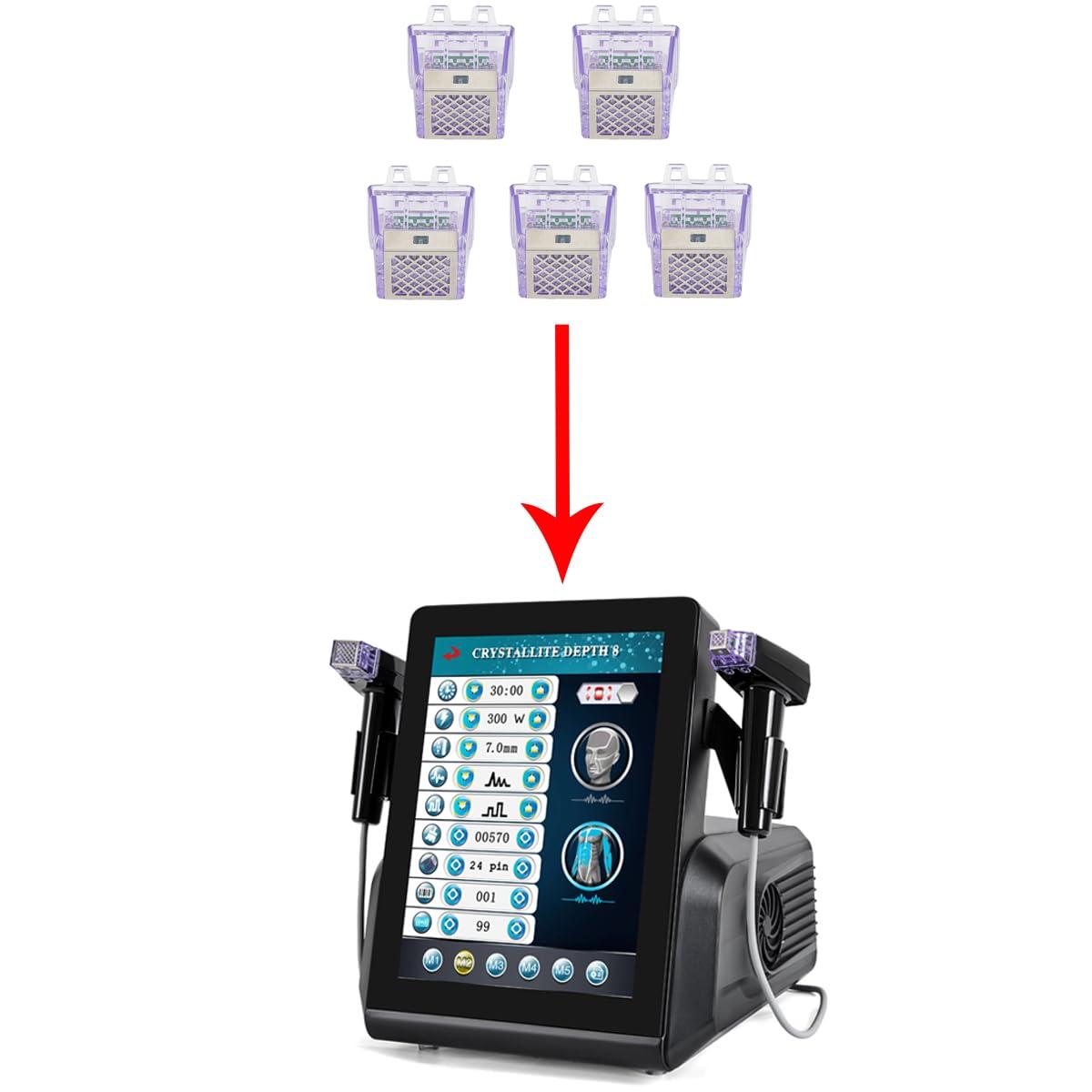 Youenge Youenge Skin Rejuvenation Beauty Machine Skin Care Machine with 7mm Depth Probe (40P*5)