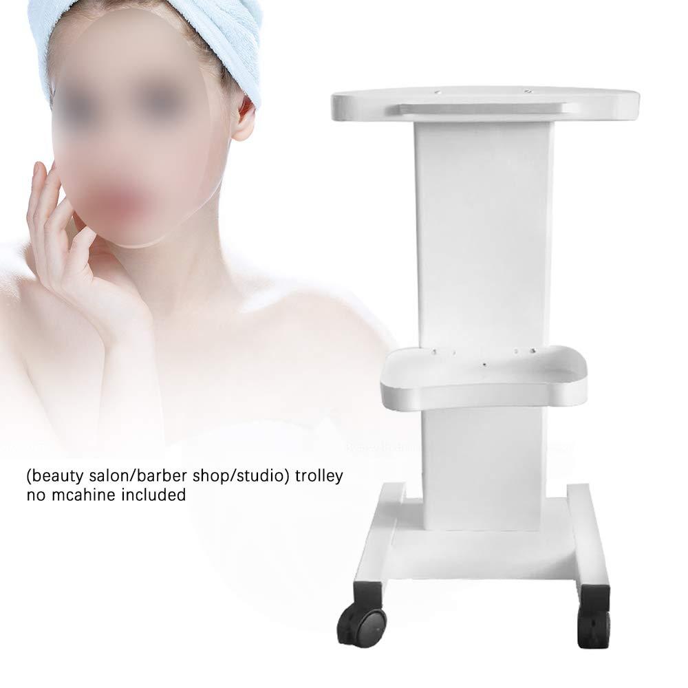 FARDIESER Beauty Salon Trolley Stand Rolling Cart, Mobile Rolling Cart Beauty Medical Tools Storage Trolley Beauty Cart Hair Salon Storage Equipment Professional Salon Spa Trolley Cart(35 * 35 * 70cm)