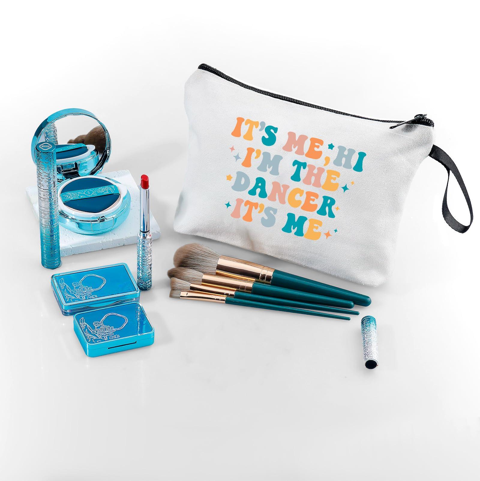 KONSOM KONSOM Dance Gifts, Dance Teacher Gifts, Dance Makeup Bag, Dancer Gifts,Dance Moms Merch, Dance Recital Gifts for Girls,Appreciation Gifts for Women Daughter Dance Teams Ballet Sister,Christmas Gifts