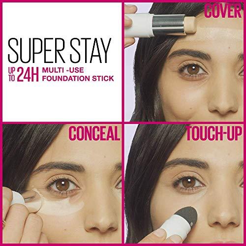 Maybelline New York Maybelline New York Super Stay Foundation Stick for Normal To Oily Skin, Warm sun, 0.25 Ounce