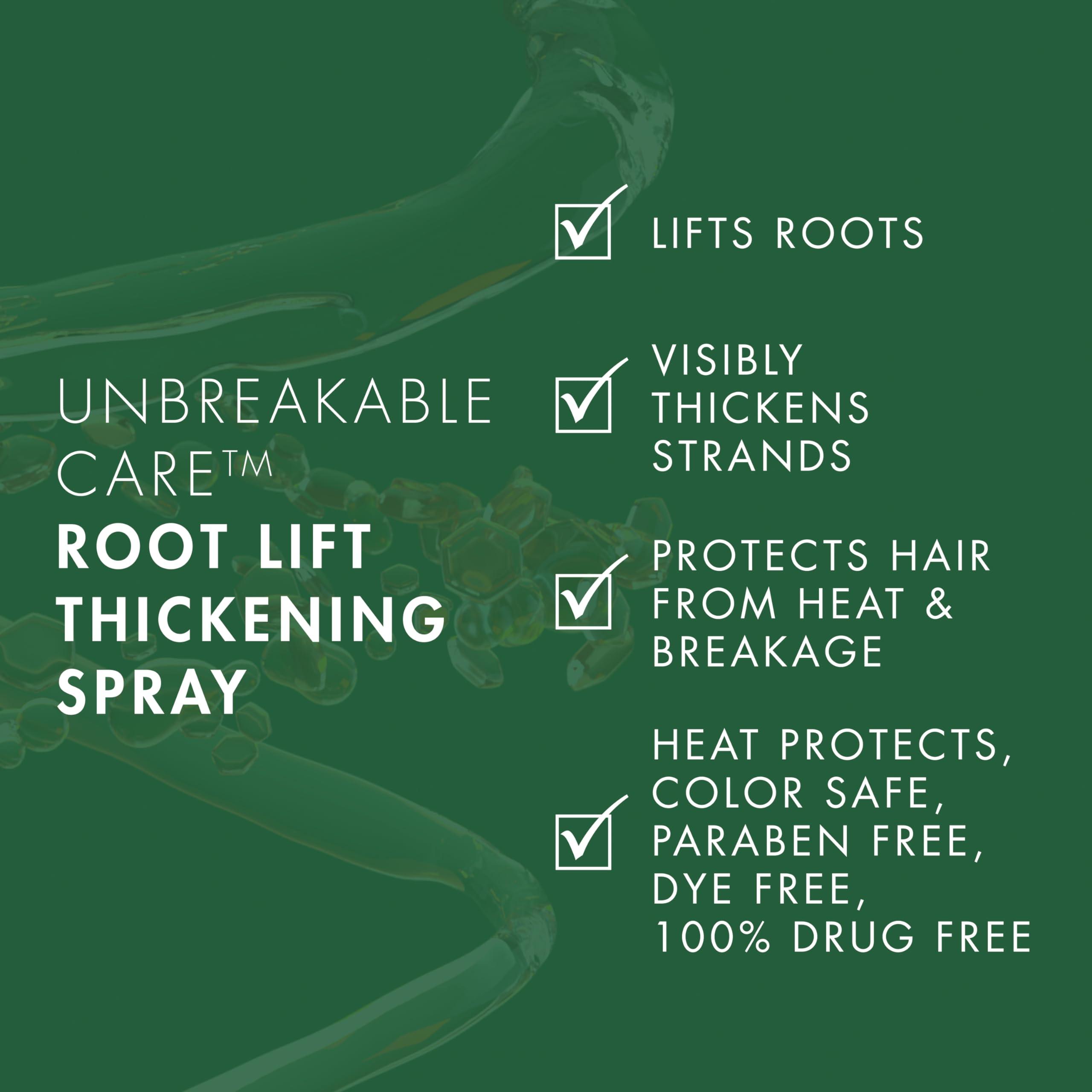 Nexxus Nexxus Root Lift Thickening Spray Unbreakable Care with ProteinFusion Blend of Biotin, Keratin & Collagen Amino Acids, 6 oz
