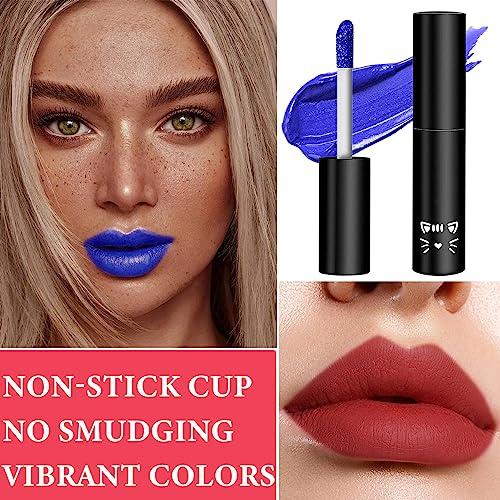 WENJLYJ WENJLYJ Peel Off Lip Stain Lip Tint,Tattoo Magic Color Lip Gloss,Waterproof Long Lasting Non Stick Cup Tear Off Liquid Lipstick Non Smudging Matte Pigmented Lip Gloss for Women Girls03