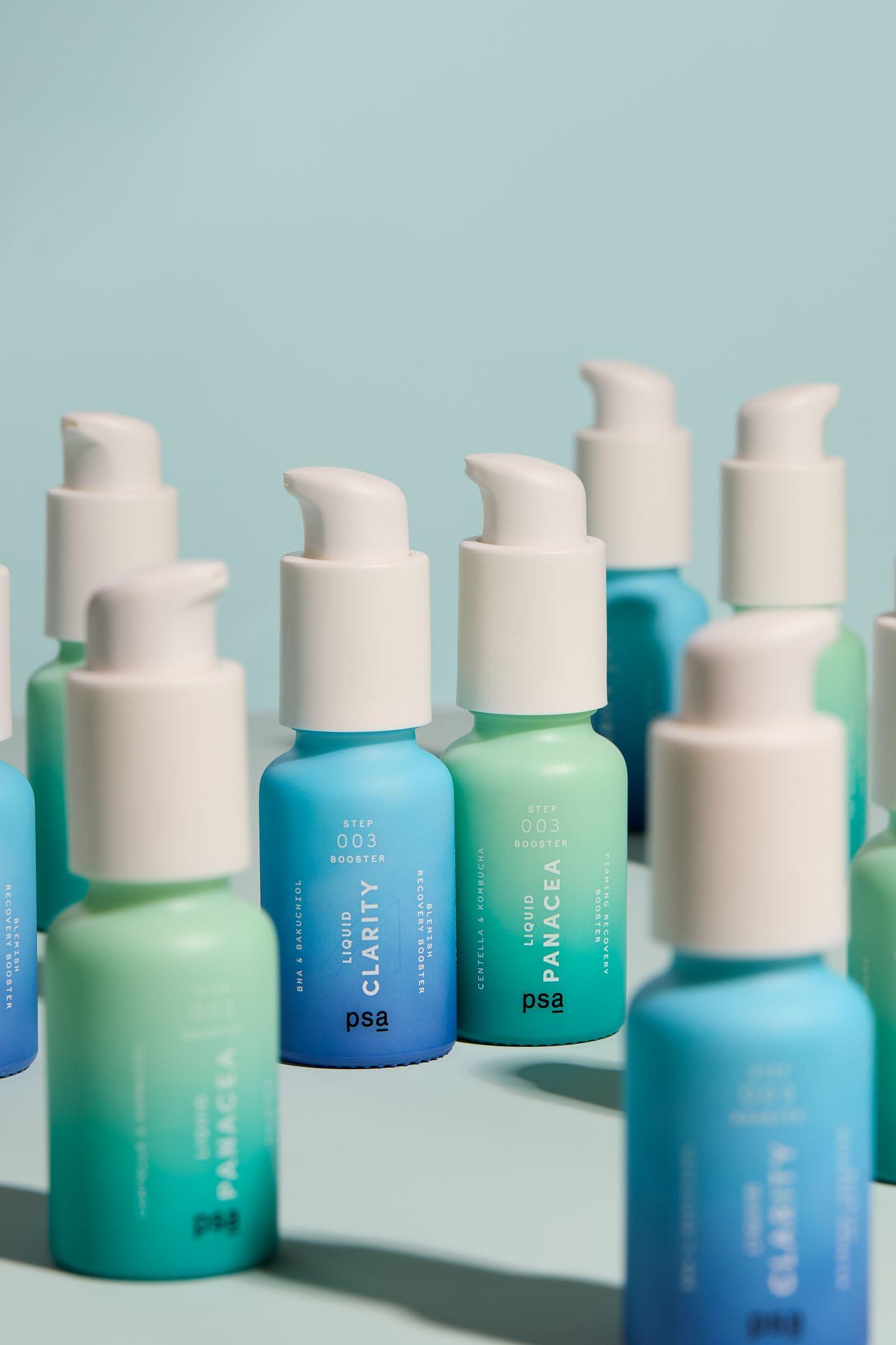 Purposeful Skincare by Allies PSA - LIQUID CLARITY BHA & Bakuchiol Blemish Recovery Booster | Zinc PCA, Willow Bark, Black Cumin Oil | Suitable For All Skin Types (15 ml | 0.5 oz)