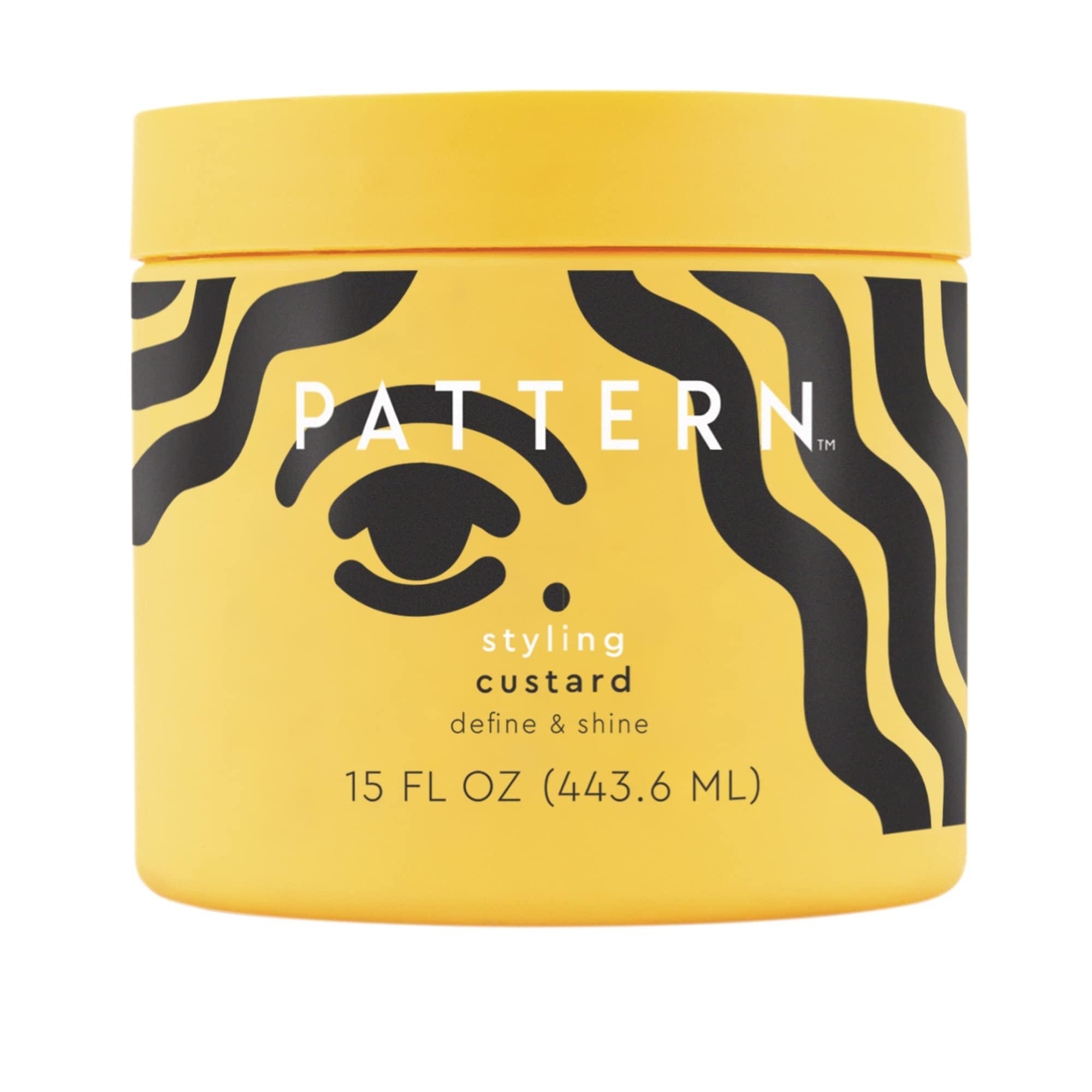 pattern PATTERN Beauty by Tracee Ellis Ross Styling Custard, 15 Fl Oz, Best for Curlies, Coilies and Tight-Textured Hair, 3a-4c