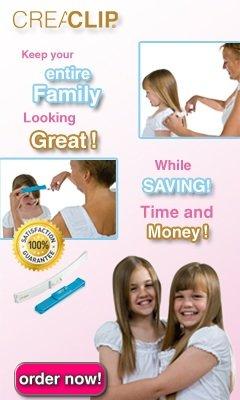 CreaClip Original CreaClip Deluxe Package Hair Cutting Tools - As seen on Shark Tank - CreaClip Set & Scissors and Instruct. DVD Professional Home Haircutting Guide, Home Hair Cutting Clips for Bangs, Layers