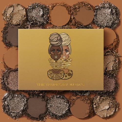 Juvia's Place Juvia\'s Place Palette The Taupes - Nude Shades with Deep Browns, Shades of 6, Professional Eye Makeup, Pigmented Palette, Makeup Palette for Eye Color & Shine