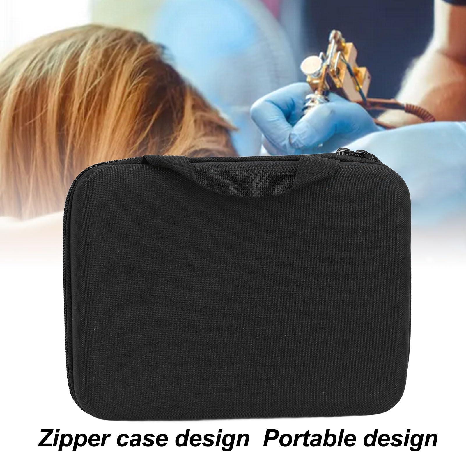 Nurnesy Beauty Machine Storage Bag, Beauty Tech Pouch Tattoo Machine Carrying Case, Pouch Eva Product Purse Baggie for Tattoo, Accuracy Machine Carry Case Equipment Bag Carry Case